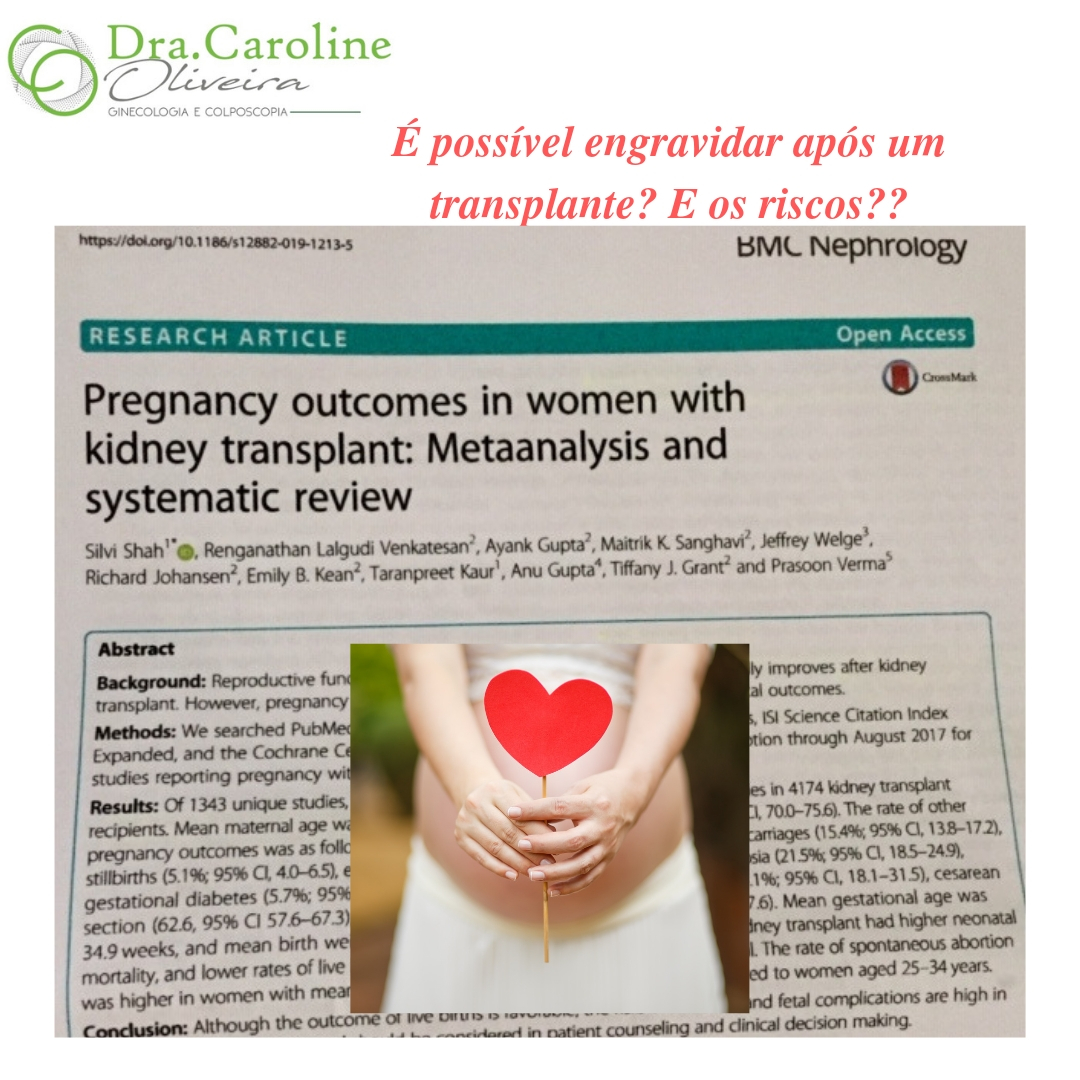 É possível engravidar após transplantes?
