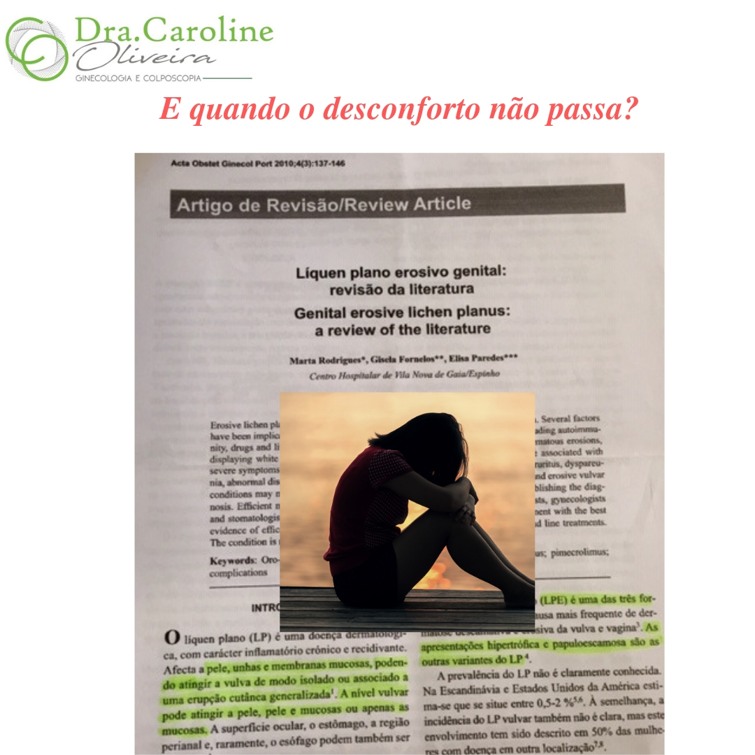 E quando o desconforto não passa?